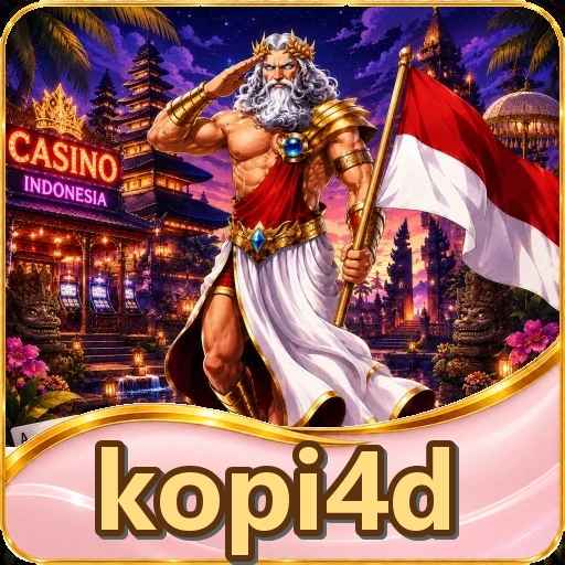 Tampilan portal login resmi kopi4d